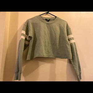 Forever 21 Long Sleeve Cropped Sweater Size Small